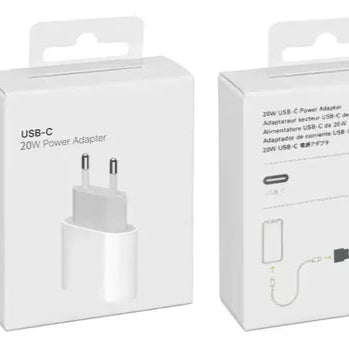 Adaptador iPhone Carga Rápida 20w